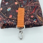 Preview: Futterbeutel basic, braun mit Paisley